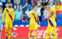 Kết quả, Lịch thi đấu, BXH vòng 12 La Liga: Levante 3-1 Barcelona, Real Madrid 0-0 Real betis