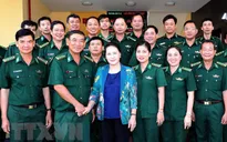 Xây dựng cột mốc lòng dân nơi biên cương Tổ quốc