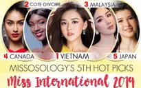 Vượt mặt dàn người đẹp quốc tế, Tường San liên tiếp lọt 17 bảng xếp hạng
