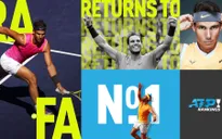 Bảng xếp hạng ATP: Rafael Nadal trở lại vị trí số 1!