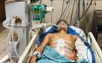 Cứu nam thanh niên bị thân cây đâm xuyên người