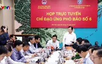 Họp ban chỉ đạo ứng phó bão số 6