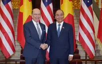 Thủ tướng Nguyễn Xuân Phúc tiếp Bộ trưởng Bộ Thương mại Hoa Kỳ