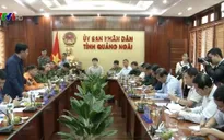 Kiểm tra công tác ứng phó bão số 6 tại Quảng Ngãi
