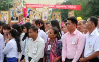 Điện, Thư chúc mừng 66 năm Quốc khánh Campuchia