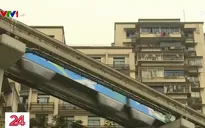 Tàu điện đâm xuyên chung cư ở Trùng Khánh, Trung Quốc