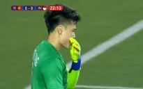Sai lầm của Bùi Tiến Dũng khiến U22 Việt Nam nhận bàn thua đáng tiếc