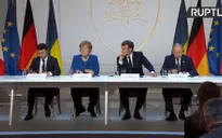Họp "Bộ tứ Normandy": Thực thi các biện pháp ngừng bắn” tại miền Đông Ukraine