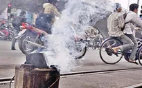 Ô nhiễm không khí do đốt than tổ ong