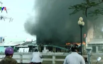 Bạc Liêu: Cháy cửa hàng điện máy do thợ hàn bất cẩn