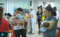 Quá tải bệnh viện do gia tăng bệnh nhi mắc bệnh hô hấp