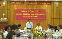 Kiểm tra phòng chống tham nhũng tại Tây Ninh