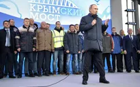 Khánh thành tuyến đường sắt nối bán đảo Crimea - Nga