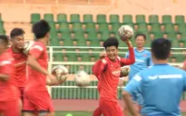 ĐT U23 Việt Nam tập luyện tại TP Hồ Chí Minh