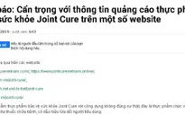 Cục An toàn thực phẩm công bố danh sách các thực phẩm chức năng có dấu hiệu vi phạm về quảng cáo