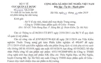Thu hồi dung dịch vệ sinh phụ nữ trà xanh trầu không