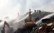 Đà Lạt huy động lực lượng xử lý cháy bãi rác Cam Ly