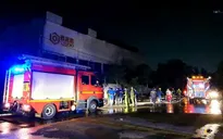 TP.HCM: Cháy tại phim trường Nhà Bè