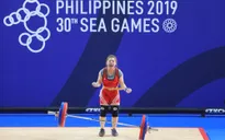 VIDEO: Hoàng Thị Duyên vượt xa các đối thủ, giành HCV Cử tạ SEA Games 30