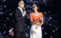 H'Hen Niê buộc tóc 2 bên... làm MC trong tổng duyệt Hoa hậu Hoàn vũ Việt Nam