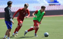 Chỉ 6 cầu thủ U22 Việt Nam ra sân tập chuẩn bị đấu U22 Thái Lan