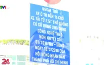 TP.HCM: Cắm biển báo cấm dừng đỗ trên các tuyến đường cho đậu xe có thu phí