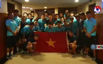 VIDEO: Thầy Park cùng U22 Việt Nam chúc mừng ĐT nữ Việt Nam vô địch SEA Games 30
