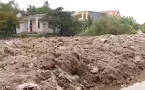 Bất thường tình trạng san lấp đất ruộng ven đường