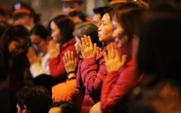 Biển người đổ về chùa Phúc Khánh dự lễ dâng sao giải hạn