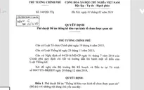 Phê duyệt Đề án thống kê khu vực kinh tế chưa được quan sát