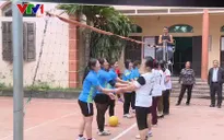 Vui hội thao Xuân cùng dân làng Thanh Lâm (Bắc Giang)