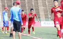 ĐT U22 Việt Nam tập làm quen sân thi đấu, sẵn sàng cho trận ra quân gặp Philippines