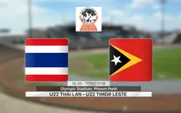 VIDEO Tổng hợp trận đấu: U22 Thái Lan 1-0 U22 Timor Leste