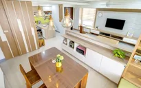 Ngôi nhà bằng gỗ của đôi vợ chồng mới cưới