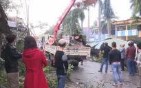Mưa đá, giông lốc gây thiệt hại nặng nề cho nhiều địa phương