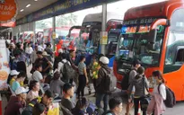 Nhà ga và bến xe không được để hành khách nào ở lại sau đêm 30 Tết