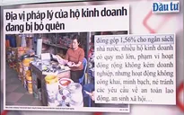 Địa vị pháp lý của hộ kinh doanh đang bị bỏ quên
