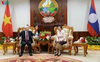 Tổng Bí thư, Chủ tịch nước hội kiến Chủ tịch Quốc hội Lào