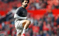 Đi tắm sớm ở trận gặp Man Utd, Salah lỡ cơ hội lập cột mốc ghi bàn lịch sử ở Premier League