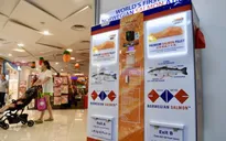 Máy ATM rút cá hồi đầu tiên thế giới ở Singapore