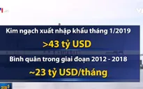 Kim ngạch xuất nhập khẩu lập kỷ lục của tháng đầu năm