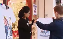 Hàng lưu niệm mang thông điệp hòa bình phục vụ du khách
