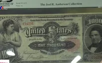 Bộ ba tiền giấy cổ hiếm dự kiến bán được giá 8 triệu USD