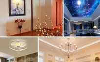 Cách chọn 4 loại đèn trang trí cho phòng khách ấn tượng