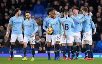 Ngoại hạng Anh: Thắng nhẹ Everton, Man City bắt kịp Liverpool về điểm số