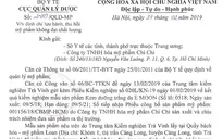 Đình chỉ lưu hành Kem dưỡng trắng da E MOON