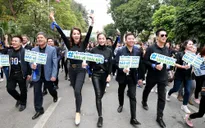 Thu Quỳnh, Thanh Hương, Việt Anh hào hứng tham gia lễ phát động Giờ Trái Đất 2019