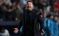 Atletico nhận thua tâm phục khẩu phục trước Juventus