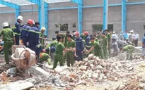 Vụ sập tường khiến 6 người chết: Dừng thi công công trình