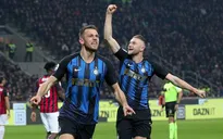 Thắng AC Milan, Inter Milan vươn lên vị trí thứ 3 BXH Serie A